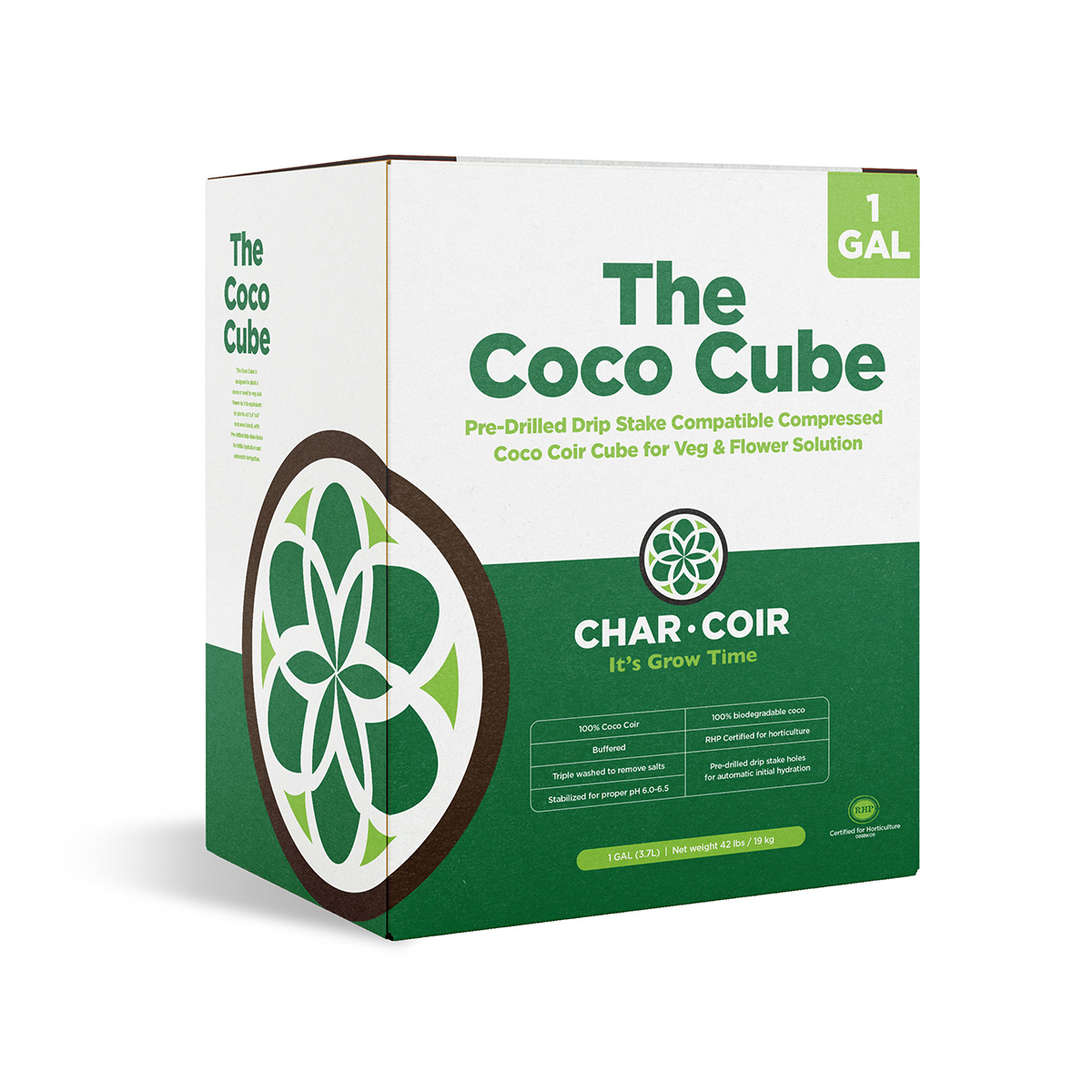 Char Coir The Coco Cube box